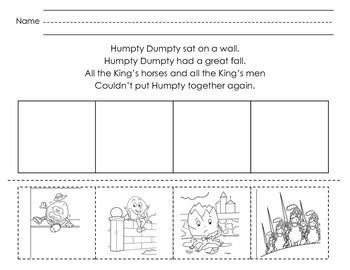 Humpty Dumpty Sequencing Image