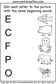 Preschool Kindergarten Worksheets Image