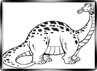 Printable Dinosaur Coloring Pages Image