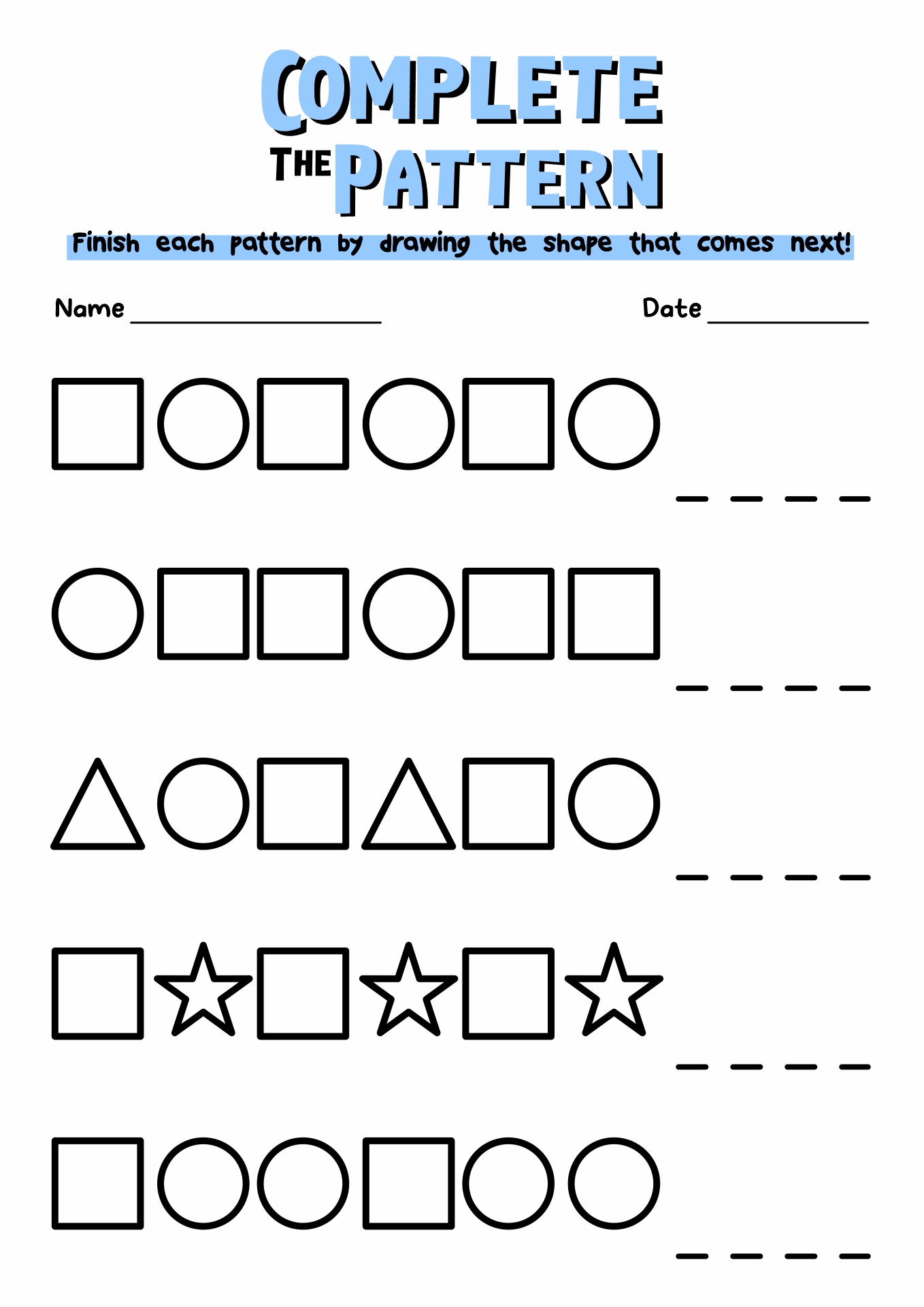 13 Preschool Shape Recognition Worksheets Free Pdf At 