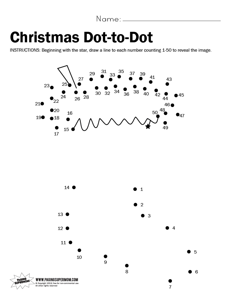 Christmas Worksheets Printables Image
