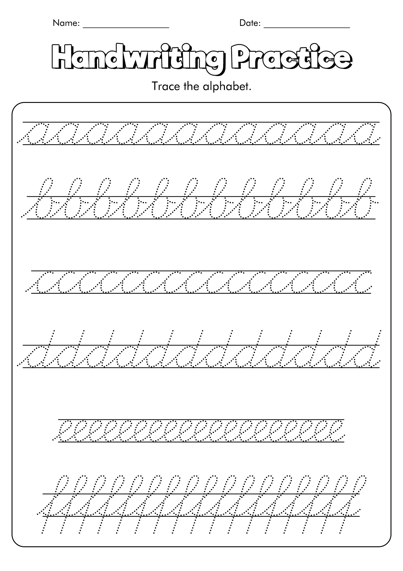 14 Best Images of Practice Writing Words Worksheets - Kindergarten ...