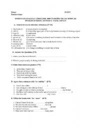 10th Grade English Worksheets Image