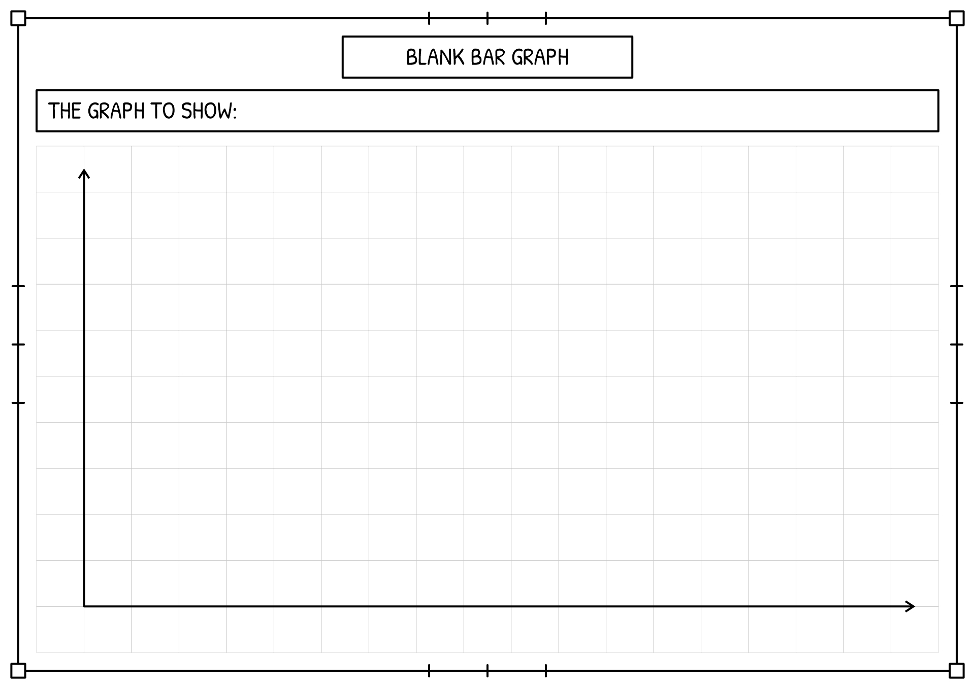 Blank Bar Graph Worksheets