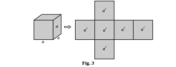 Surface Area of a Cube Formula Image