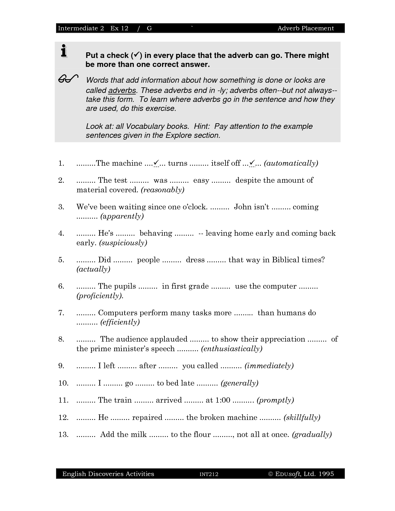 12 Grade English Worksheets Image