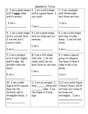3rd Grade Geometry Worksheets Image
