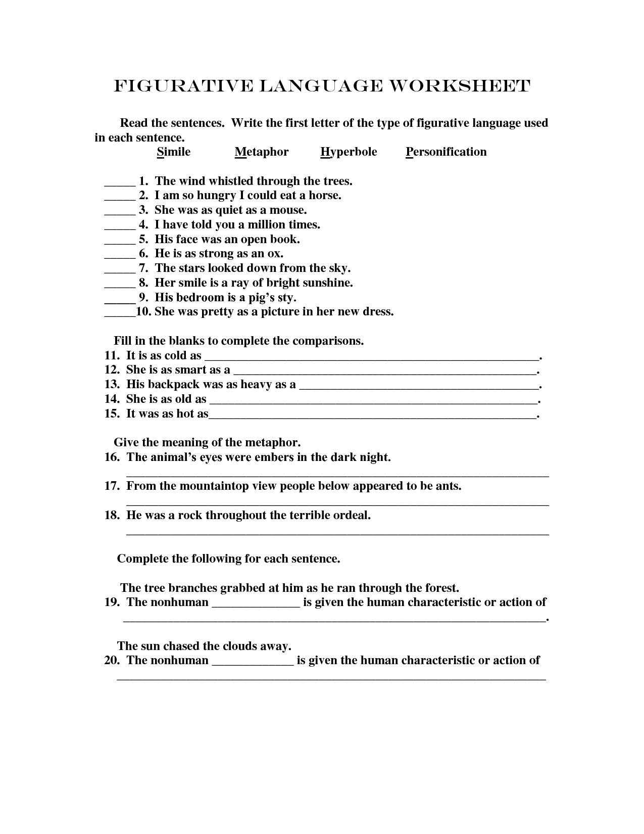 16-figurative-language-worksheets-middle-school-worksheeto