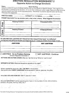 Personality Disorder Worksheets Image