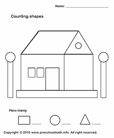 Shape Worksheets for Kids Image