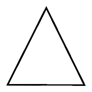 Spanish Triangle Shape Image