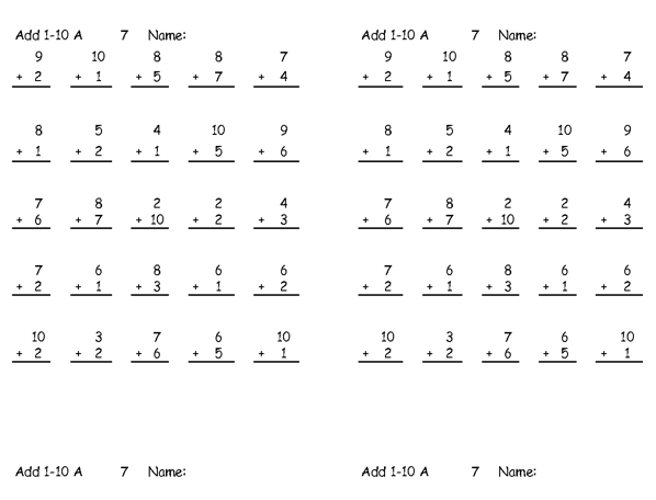 Teacher Math Worksheets Printable Image