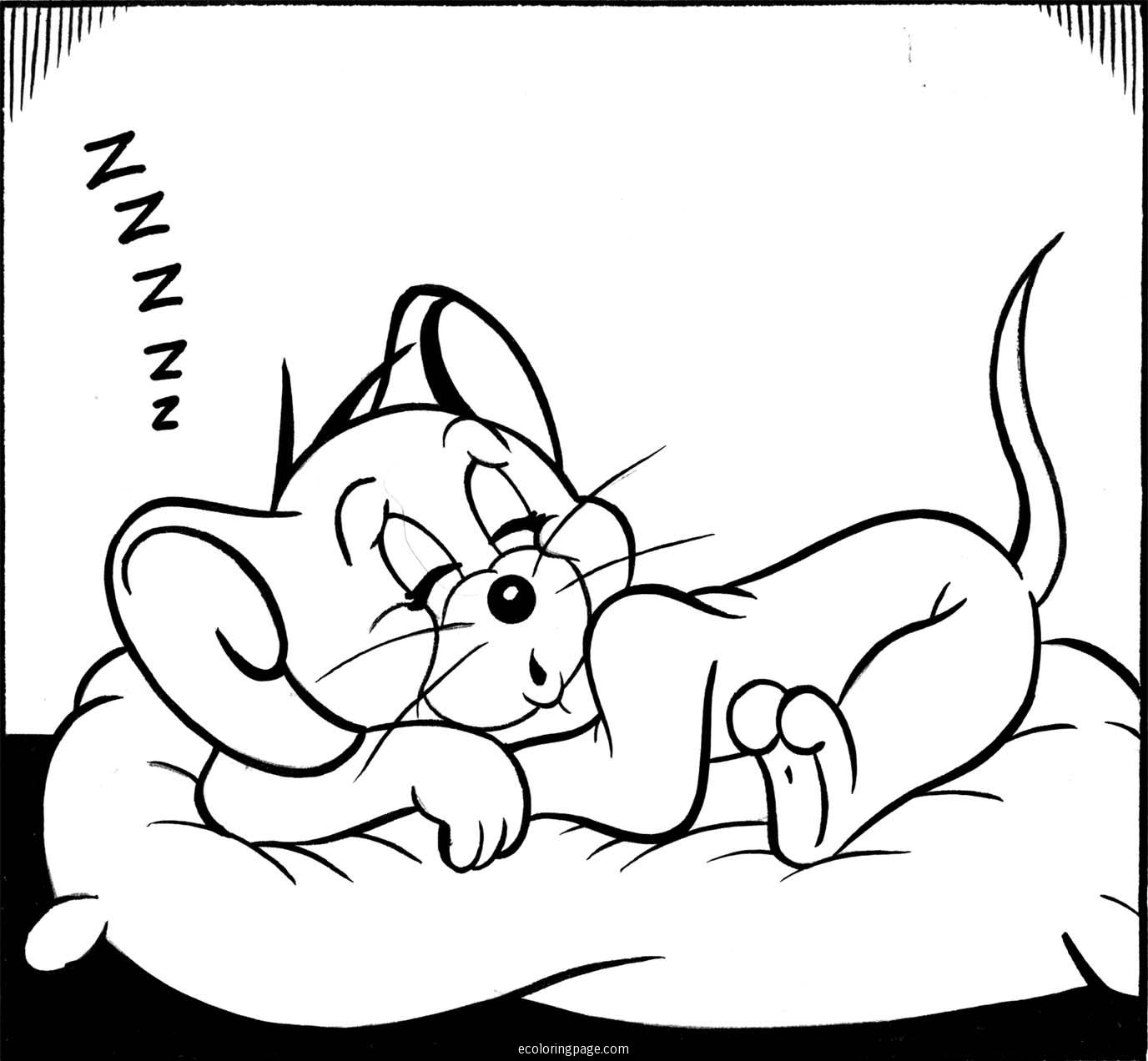 Tom & Jerry Coloring Pages Image