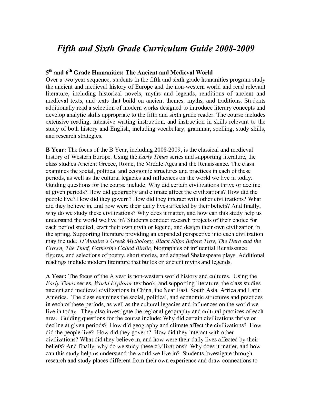 5th and 6th Grade Printable Worksheets