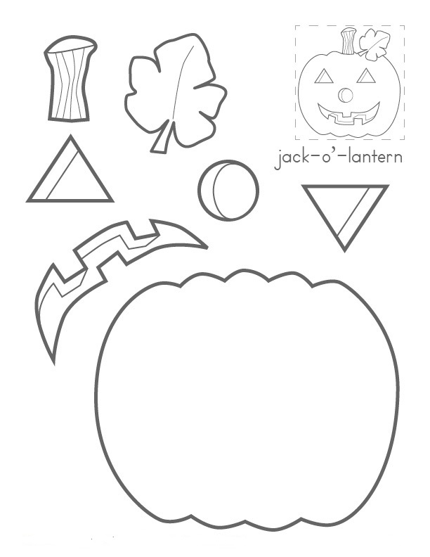 14 Best Images of Cut And Paste Pumpkin Worksheet - Preschool Halloween ...
