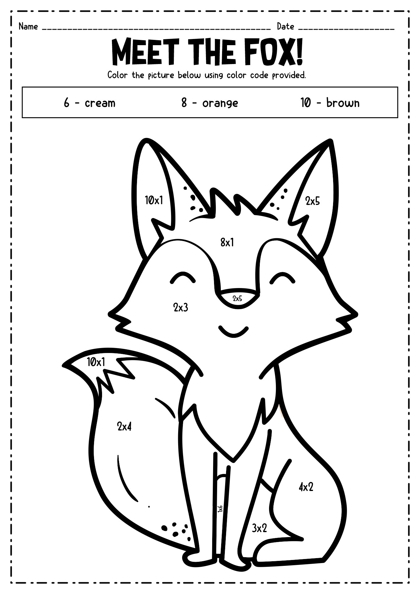 Math Multiplication Coloring Worksheets 4th Grade