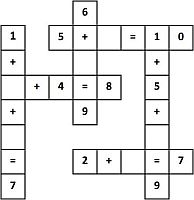 Printable Math Puzzles Games Image