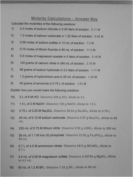 Scientific Method Worksheet Answer Key