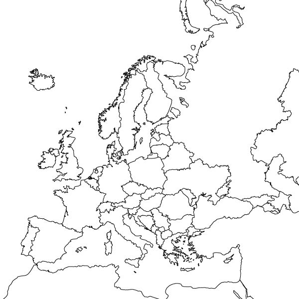 11 Free Printable Geography Worksheets Europe / worksheeto.com
