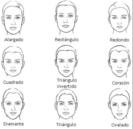 Different Face Shapes Image