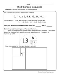 Sequence Patterns Worksheets Image