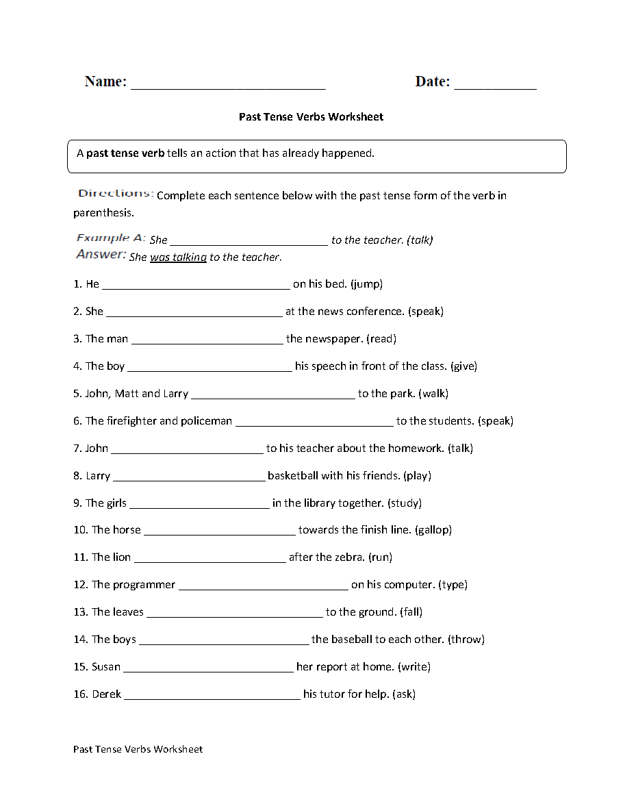 Subject Verb Agreement Worksheet Answer Key Image