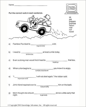 2nd Grade Printable English Worksheets Image