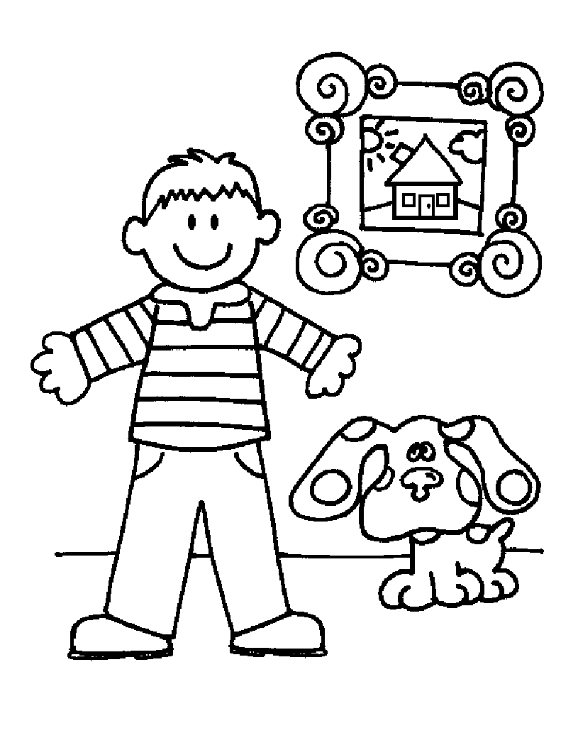 Blues Clues Coloring Pages Image