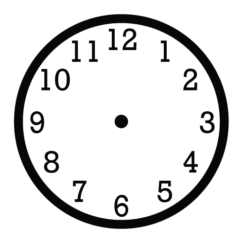 First Grade Time Clocks Image