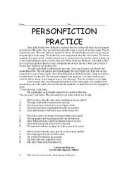 Personification Examples for Kids Worksheets Image
