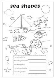 2D Shapes Worksheet Kindergarten Image