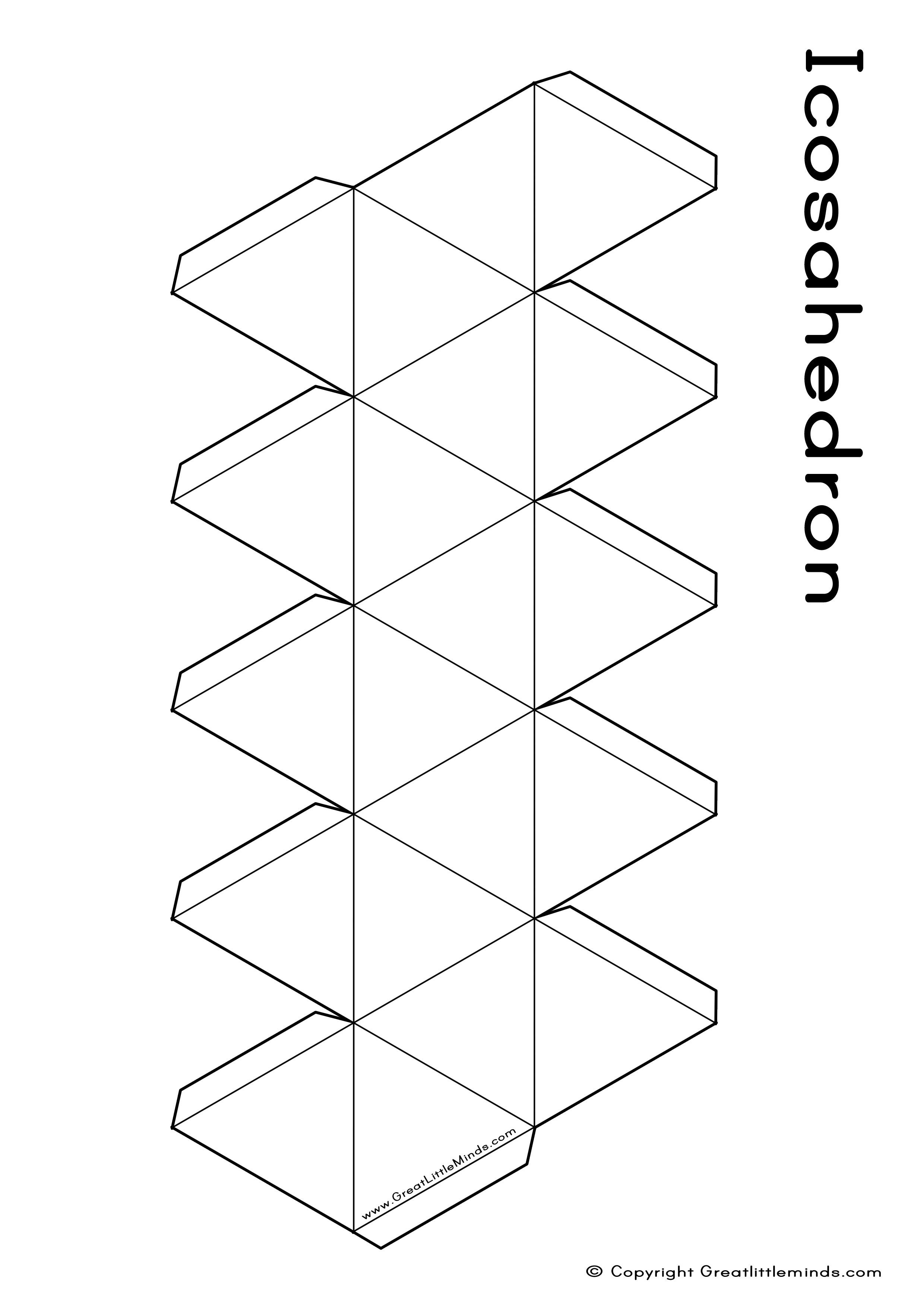 11 Printable Worksheets 3D Shapes Net /