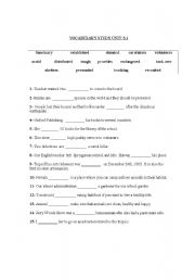 8th Grade Vocabulary Worksheets Image