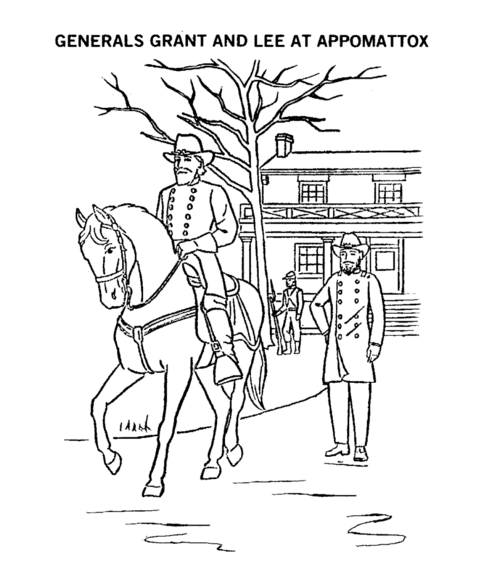 Sheenaowens: Civil War Coloring Pages
