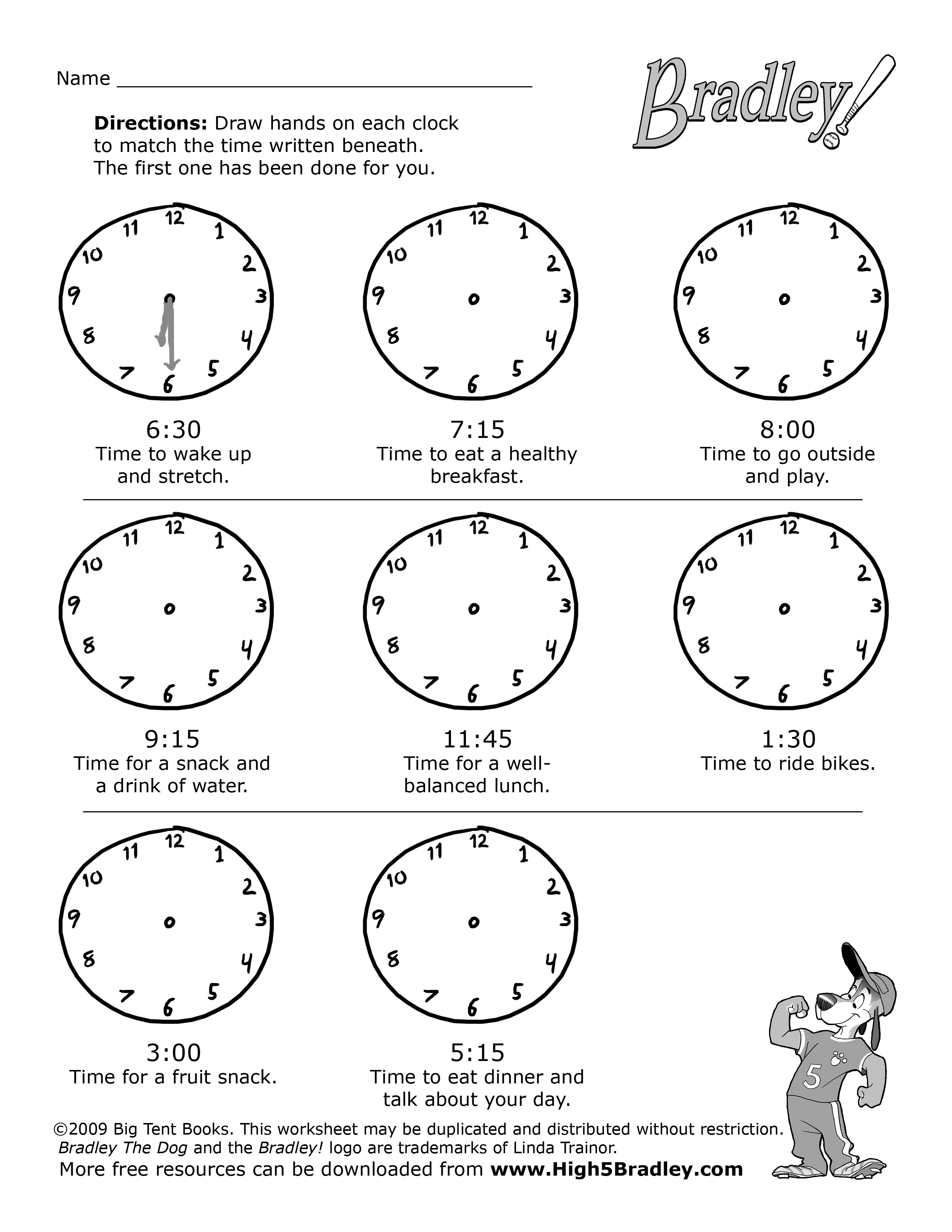 First Grade Math Worksheets