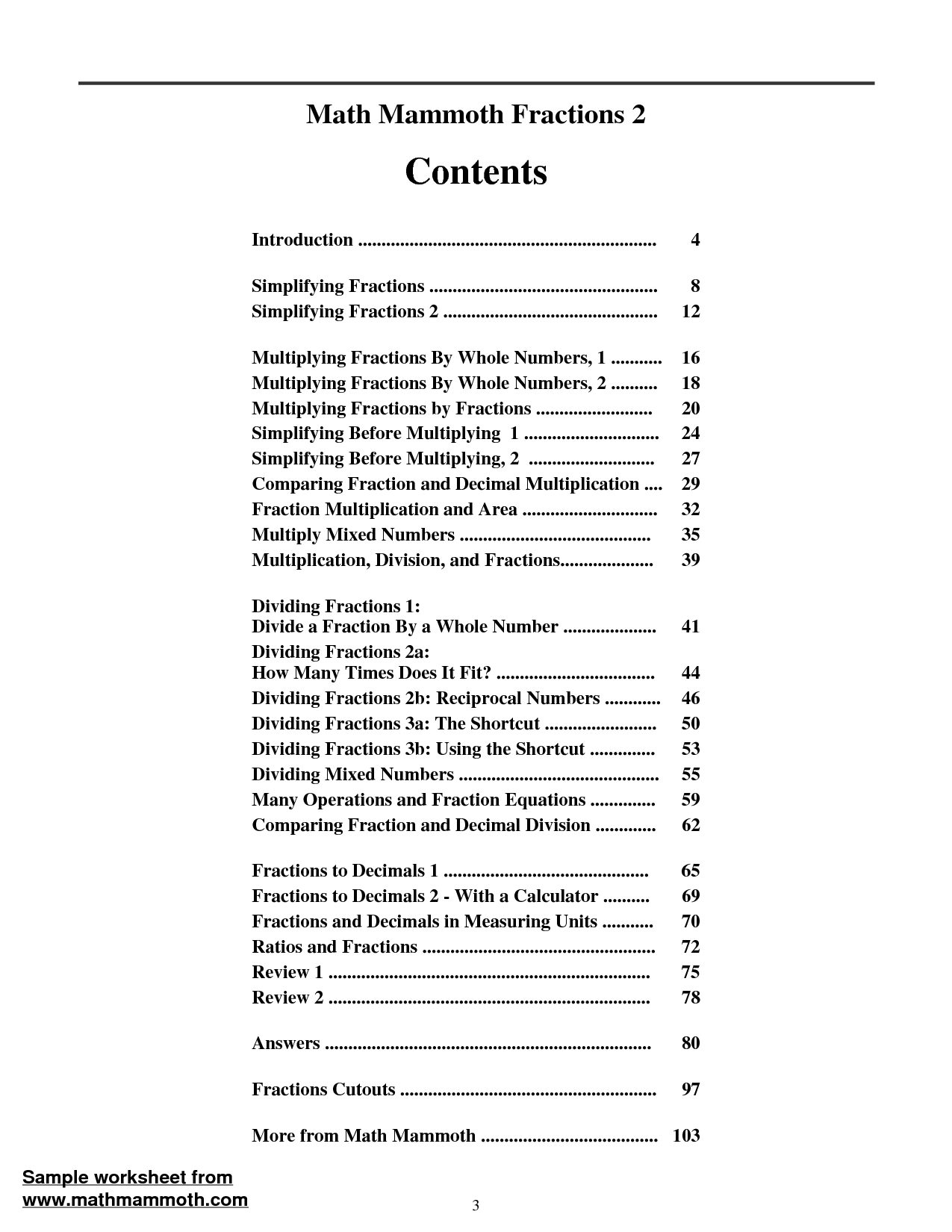 Fraction Multiplication and Division Worksheets PDF