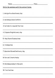 2 Grade English Worksheets Image