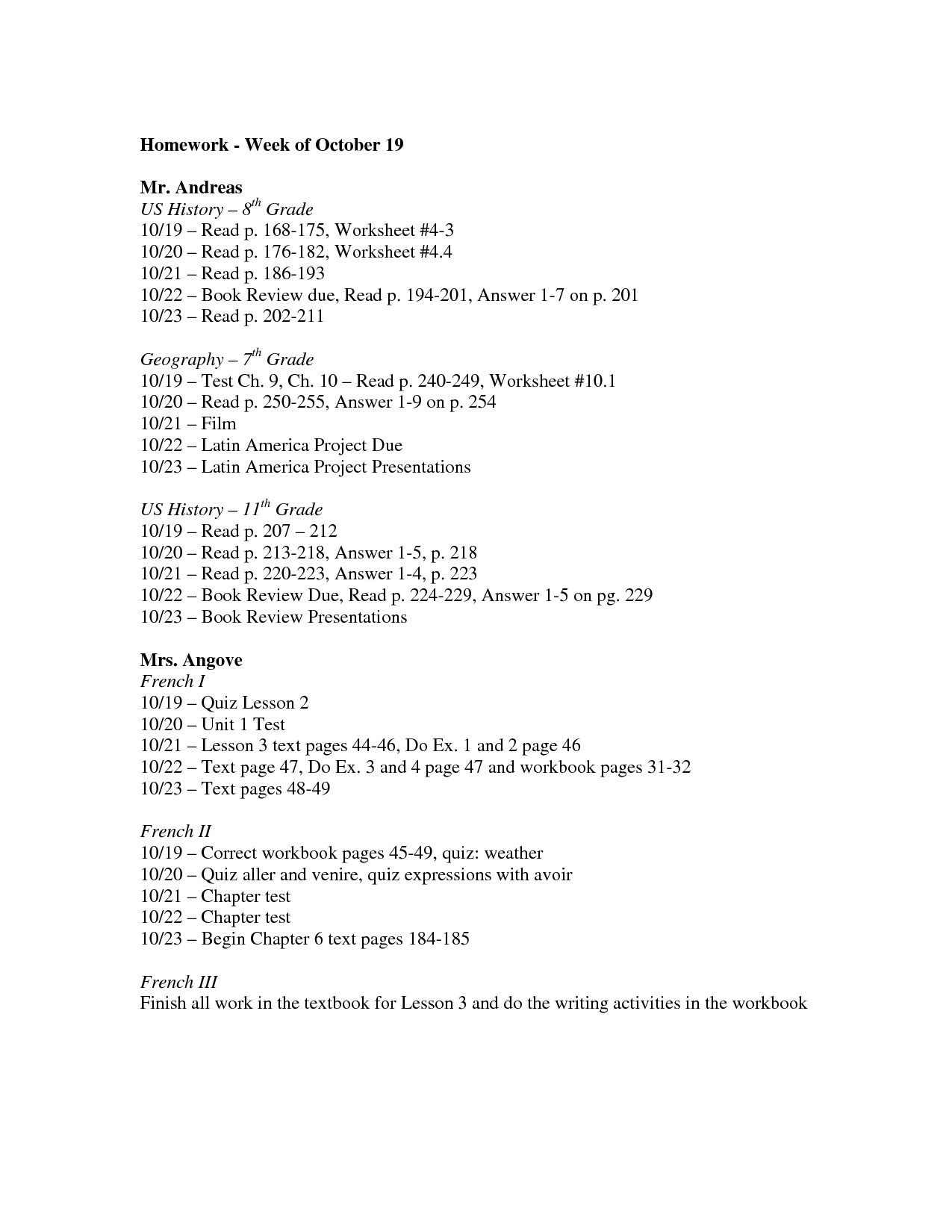 8th Grade History Worksheets Printable