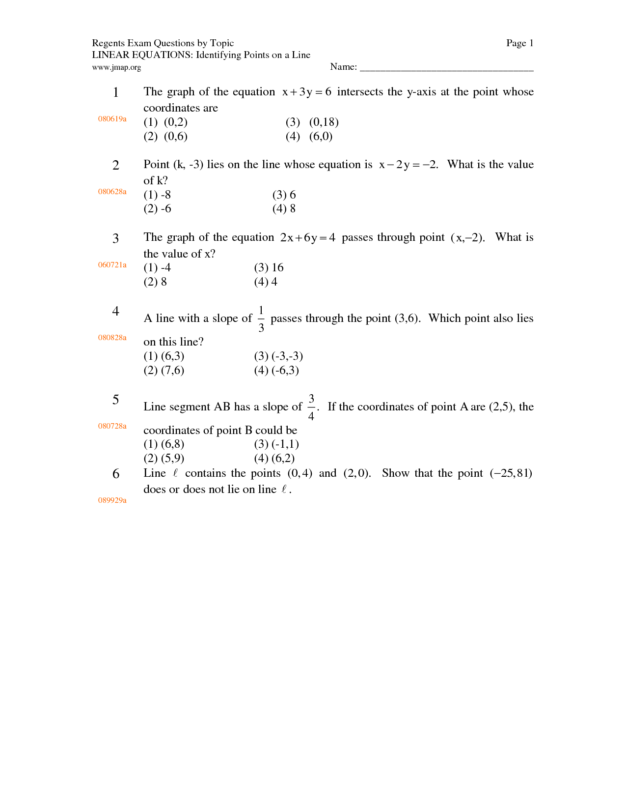 9th Grade Math Word Problems Worksheets Image