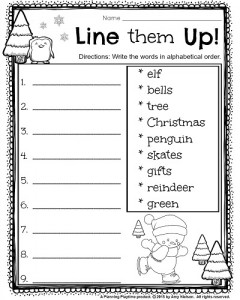 Alphabetical Order Worksheets 1st Grade Image