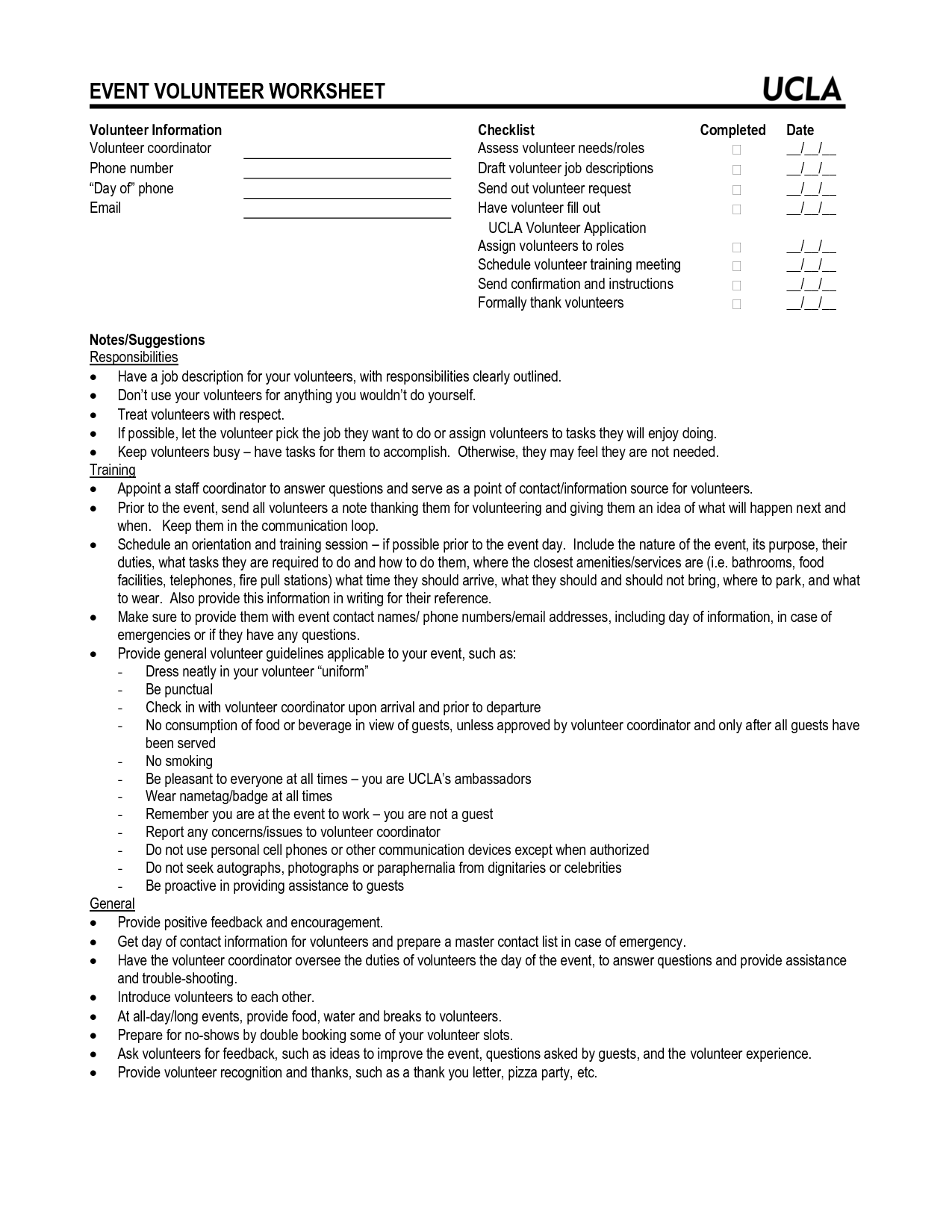 Catering Event Worksheet Template Image