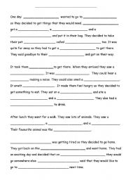 18 Grammar Worksheets Fill In Blanks / worksheeto.com
