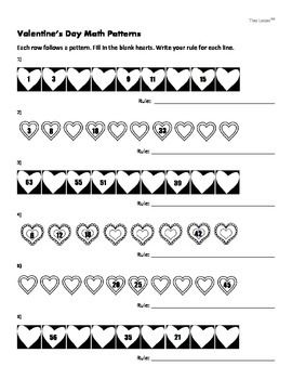 Fill in the Blank Worksheet Number Patterns Image