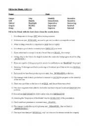 18 Grammar Worksheets Fill In Blanks / worksheeto.com