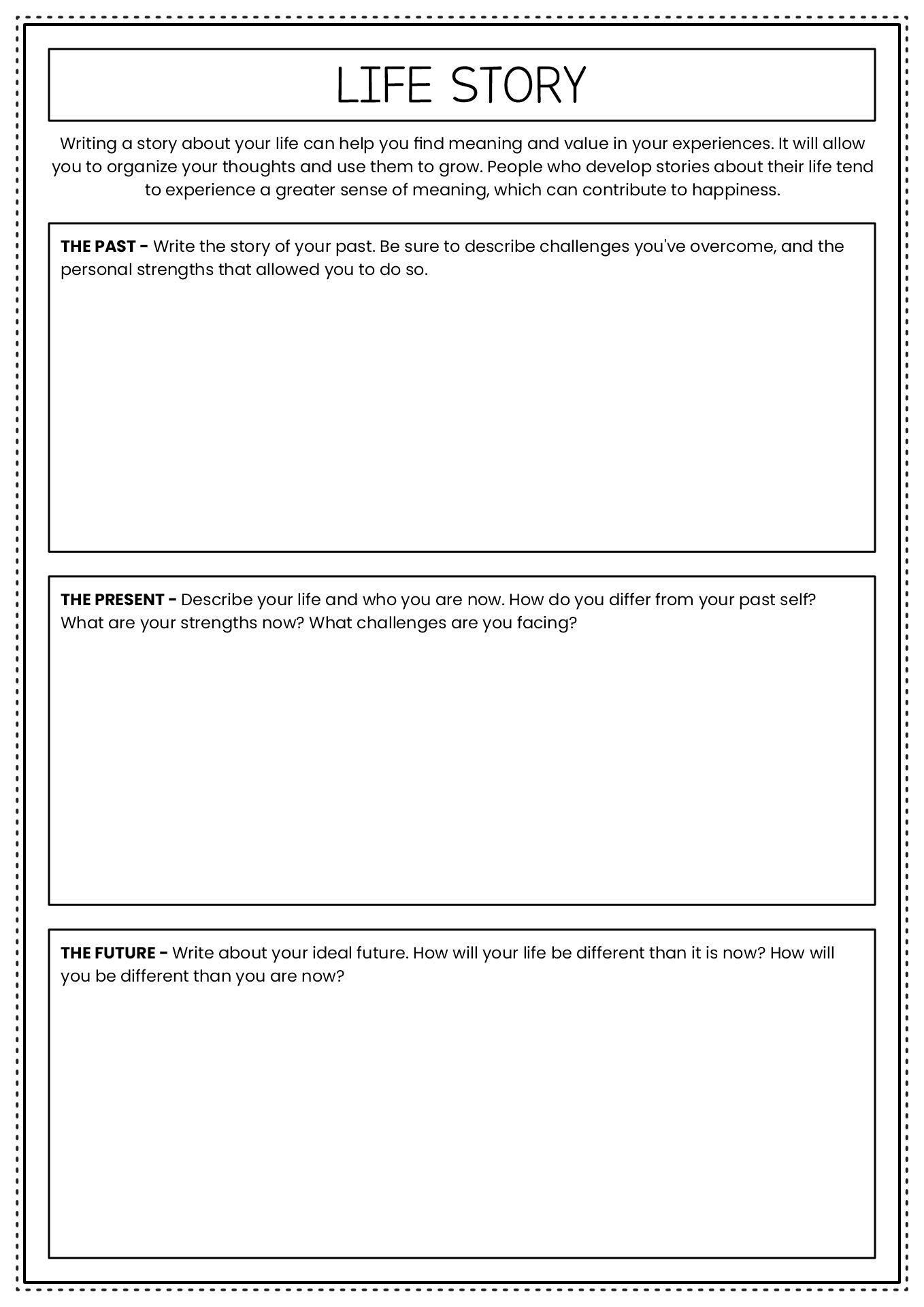 therapy worksheet resources