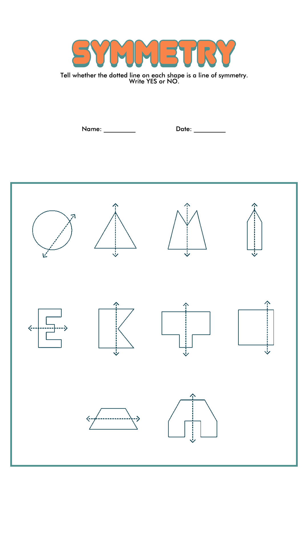 12 Rotational Symmetry Worksheets 4th Grade Free PDF At Worksheeto