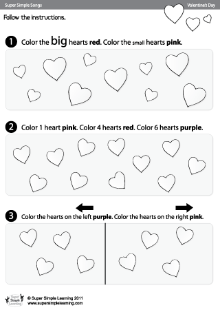 Valentines Day Worksheets Image