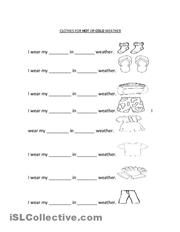 Warm and Cold Front Worksheets Image