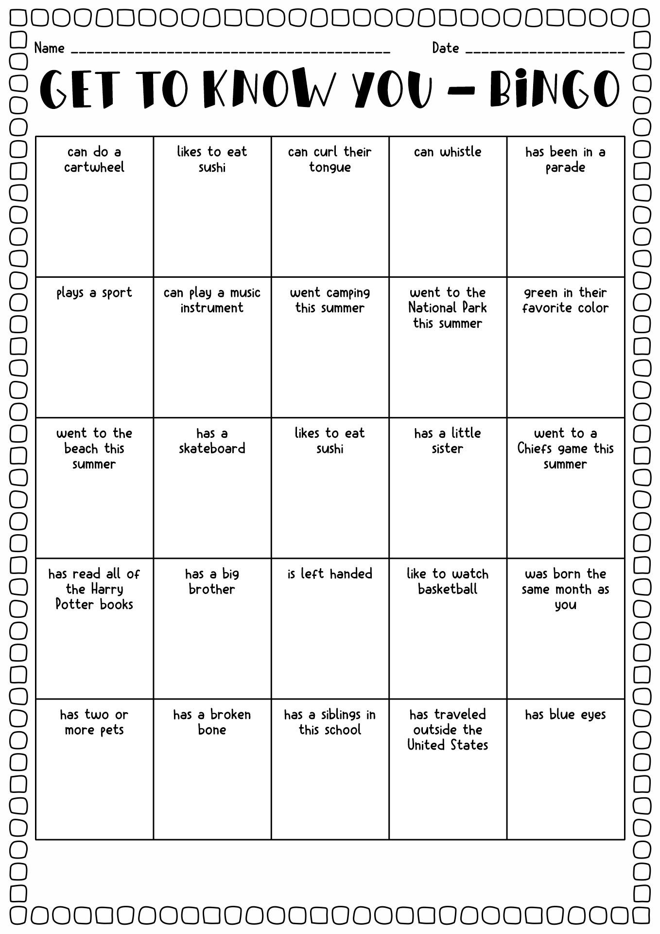 13 Getting To Know You Worksheets 3rd Grade Free PDF At Worksheeto
