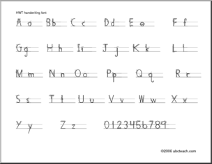 11 Best Images of Handwriting Without Tears Printable Worksheet ...